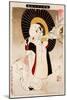 An Egret Girl, Thirty-Six Transformations-Yoshitoshi Tsukioka-Mounted Giclee Print