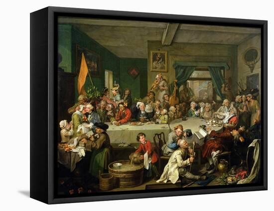 An Election Entertainment, 1755-William Hogarth-Framed Premier Image Canvas