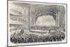 An Election Meeting in Chicago Opera House: in the Outcome General Grant Will be Elected-null-Mounted Art Print