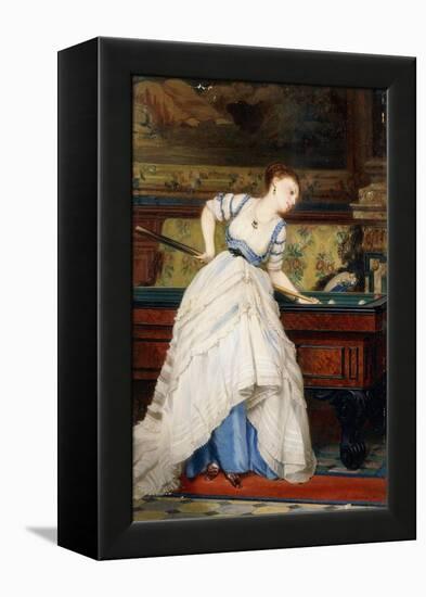 An Elegant Billiard Player-Charles Edouard Boutibonne-Framed Premier Image Canvas
