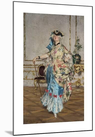 An Elegant Lady, 1871-Giovanni Boldini-Mounted Premium Giclee Print