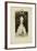 An Elegant Lady at the Statue of Goethe, 1888-Paul Fischer-Framed Giclee Print