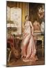 An Elegant Lady in an Interior-Joseph Frederic Soulacroix-Mounted Giclee Print