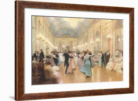 An Elegant Soiree-Victor Gabriel Gilbert-Framed Premium Giclee Print