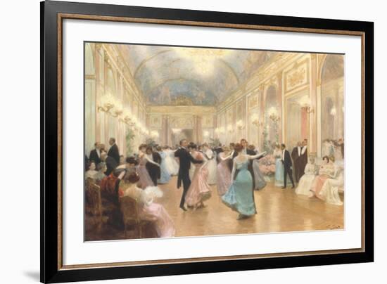 An Elegant Soiree-Victor Gabriel Gilbert-Framed Premium Giclee Print