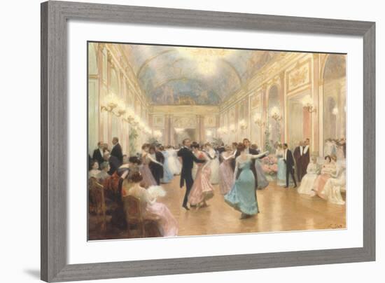 An Elegant Soiree-Victor Gabriel Gilbert-Framed Premium Giclee Print