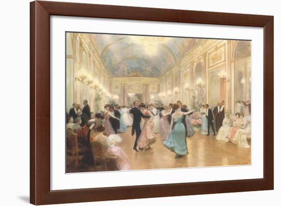 An Elegant Soiree-Victor Gabriel Gilbert-Framed Premium Giclee Print