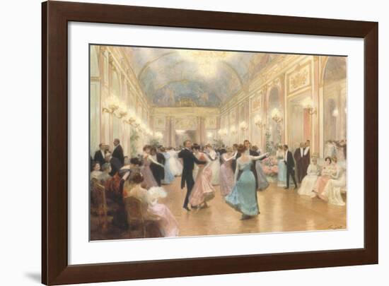 An Elegant Soiree-Victor Gabriel Gilbert-Framed Premium Giclee Print