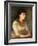 An Elegant Young Woman (Oil on Canvas)-James Sant-Framed Giclee Print