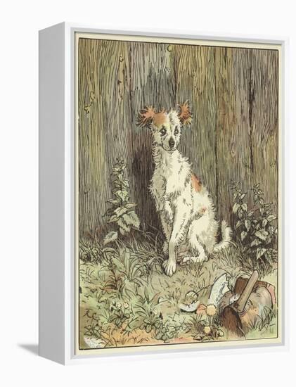 An Elegy on the Death of A Mad Dog (Colour Litho)-Randolph Caldecott-Framed Premier Image Canvas