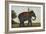 An Elephant Keeper Riding His Elephant-null-Framed Giclee Print