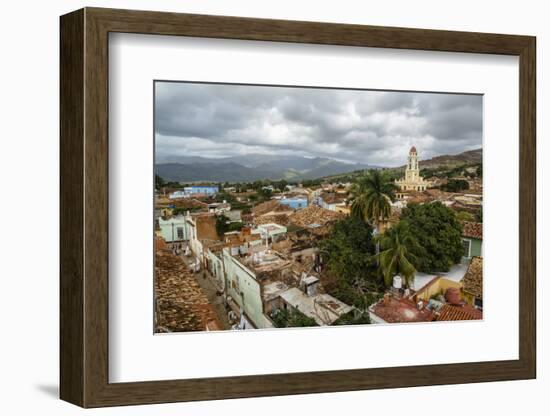 An Elevated View of the Terracotta Roofs and the Bell Tower of the Museo Nacional De La Lucha-Yadid Levy-Framed Photographic Print