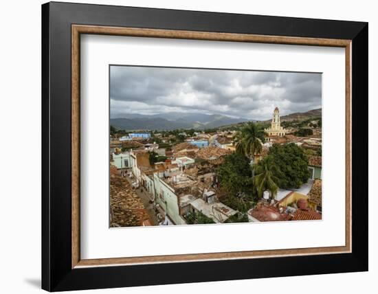 An Elevated View of the Terracotta Roofs and the Bell Tower of the Museo Nacional De La Lucha-Yadid Levy-Framed Photographic Print