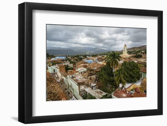 An Elevated View of the Terracotta Roofs and the Bell Tower of the Museo Nacional De La Lucha-Yadid Levy-Framed Photographic Print