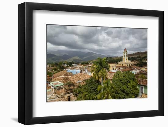 An Elevated View of the Terracotta Roofs and the Bell Tower of the Museo Nacional De La Lucha-Yadid Levy-Framed Photographic Print