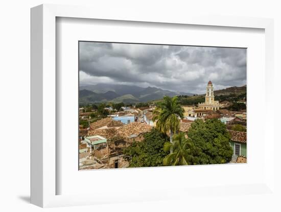 An Elevated View of the Terracotta Roofs and the Bell Tower of the Museo Nacional De La Lucha-Yadid Levy-Framed Photographic Print
