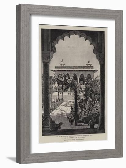 An Emperor's Garden-Harry Hamilton Johnston-Framed Giclee Print