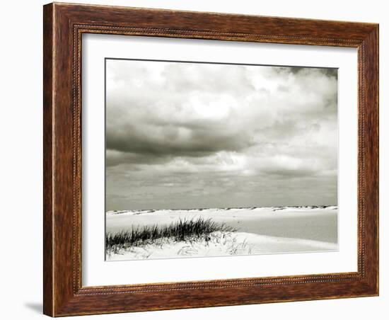 An Empty Expanse of Beach-Katrin Adam-Framed Photographic Print