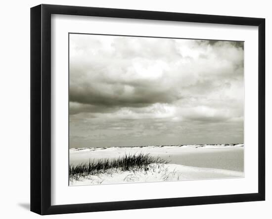 An Empty Expanse of Beach-Katrin Adam-Framed Photographic Print