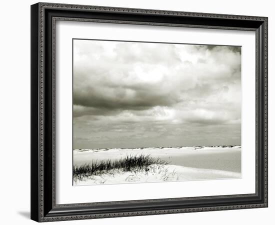 An Empty Expanse of Beach-Katrin Adam-Framed Photographic Print