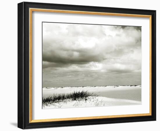 An Empty Expanse of Beach-Katrin Adam-Framed Photographic Print