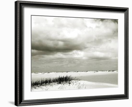 An Empty Expanse of Beach-Katrin Adam-Framed Photographic Print