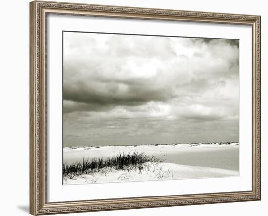 An Empty Expanse of Beach-Katrin Adam-Framed Photographic Print