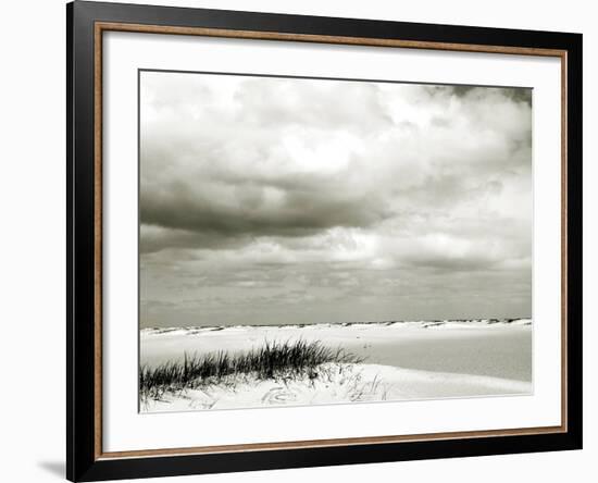 An Empty Expanse of Beach-Katrin Adam-Framed Photographic Print