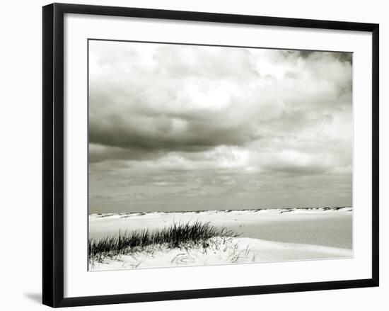 An Empty Expanse of Beach-Katrin Adam-Framed Photographic Print