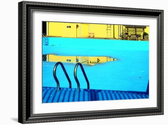 An Empty Public Swimming Pool in the Bronx, New York City-Sabine Jacobs-Framed Photographic Print