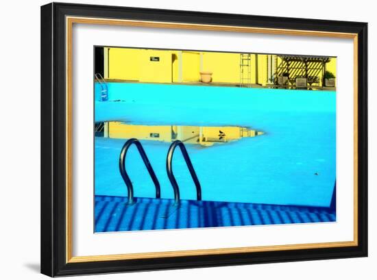 An Empty Public Swimming Pool in the Bronx, New York City-Sabine Jacobs-Framed Photographic Print