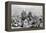 An Encampment of Mormon Converts in the Desert, C1846-null-Framed Premier Image Canvas