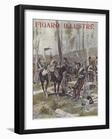 An Encampment of Soldiers-Jean-Baptiste Edouard Detaille-Framed Giclee Print