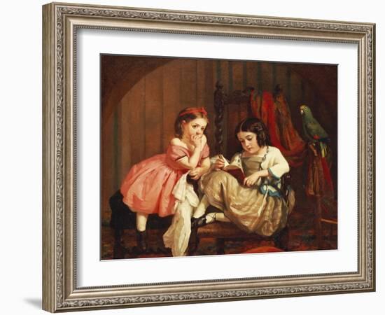 An Enchanting Tale, 1861-George Cochran Lambdin-Framed Giclee Print
