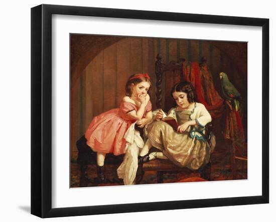 An Enchanting Tale, 1861-George Cochran Lambdin-Framed Giclee Print