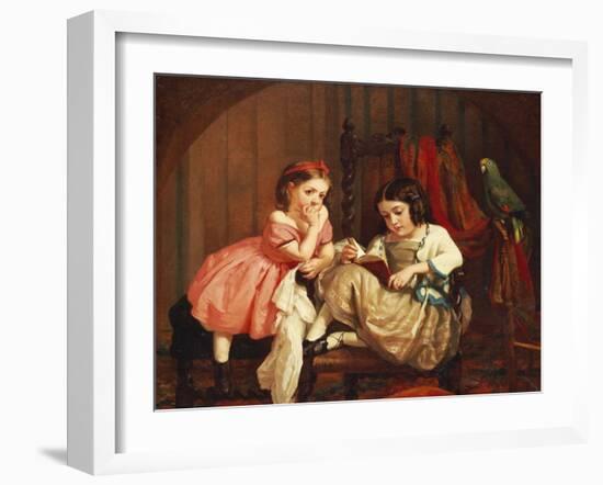 An Enchanting Tale, 1861-George Cochran Lambdin-Framed Giclee Print
