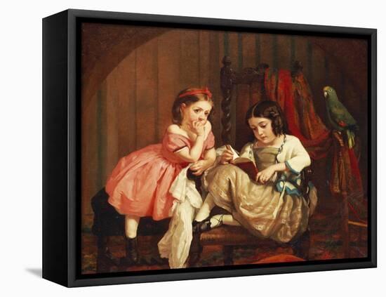 An Enchanting Tale, 1861-George Cochran Lambdin-Framed Premier Image Canvas