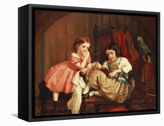 An Enchanting Tale, 1861-George Cochran Lambdin-Framed Premier Image Canvas