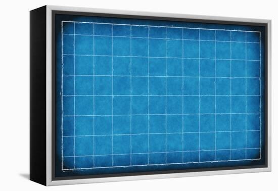 An Engineering Background with Blue Lines Art-kentoh-Framed Stretched Canvas