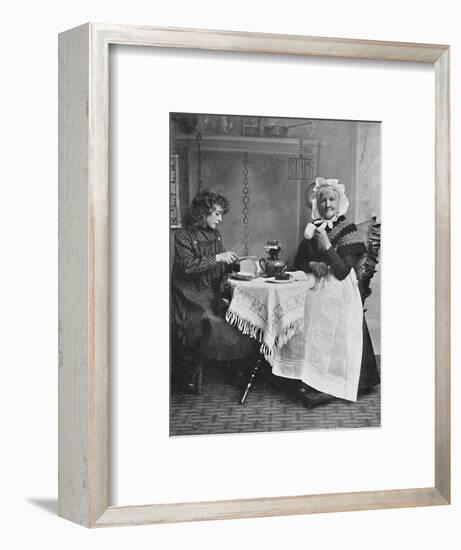 An English cottage scene, 1912-Unknown-Framed Photographic Print