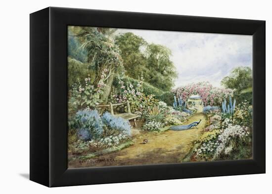 An English Country Garden-Henry Stannard-Framed Premier Image Canvas