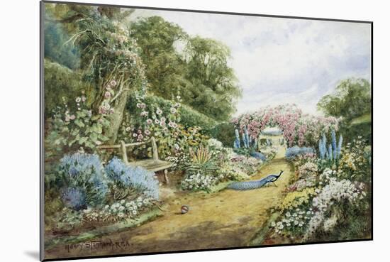 An English Country Garden-Henry Stannard-Mounted Giclee Print