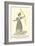 An English Lady Practising with the Bow and Arrow, Early Part of Nineteenth Century-null-Framed Giclee Print