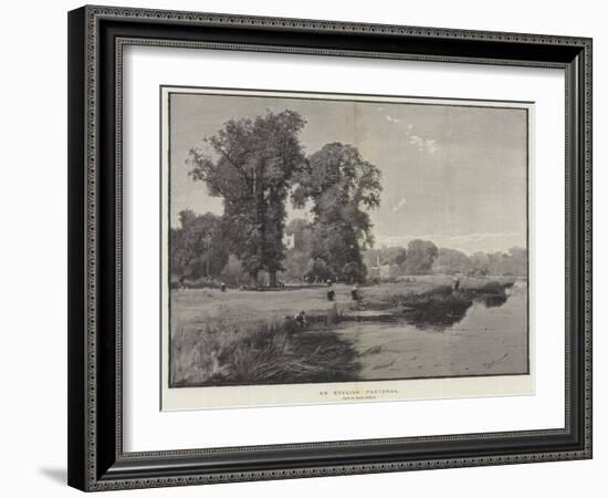 An English Pastoral-George L. Seymour-Framed Giclee Print