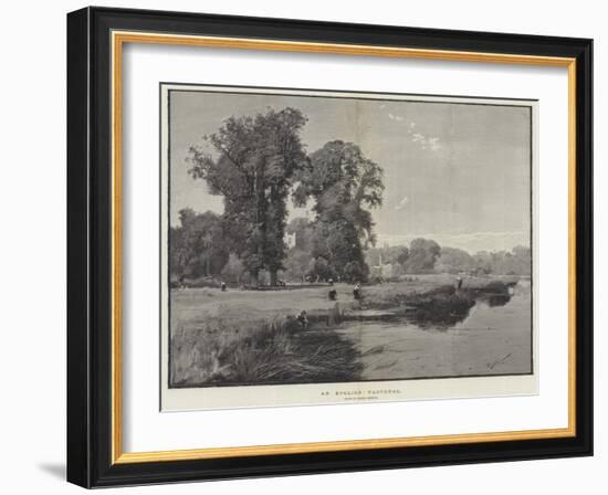 An English Pastoral-George L. Seymour-Framed Giclee Print