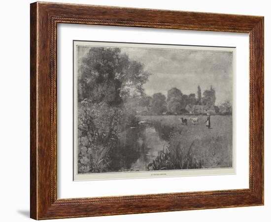 An English Pastoral-Henry John Yeend King-Framed Giclee Print