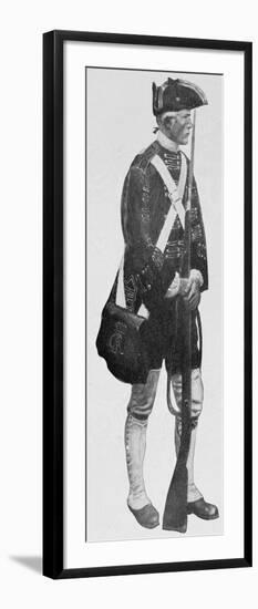 An English Soldier, from the Mural Decoration, Hudson County Court House, Jersey City, New Jersey-Howard Pyle-Framed Giclee Print