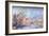 An English Village 1821 (Colour Litho)-John Constable-Framed Giclee Print