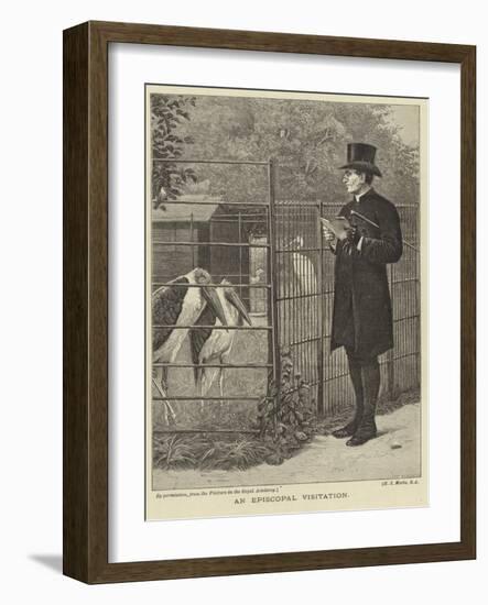 An Episcopal Visitation-Henry Stacey Marks-Framed Giclee Print