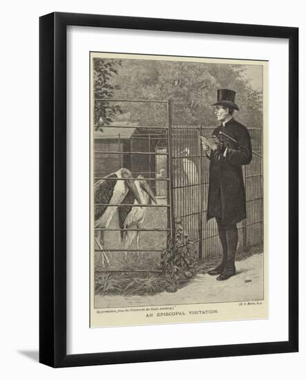 An Episcopal Visitation-Henry Stacey Marks-Framed Giclee Print